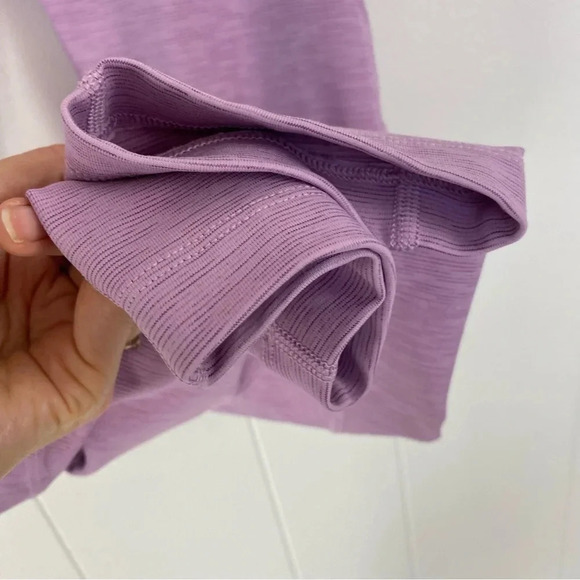 Outdoor Voices Women Purple Tech Sweat Pull On Stretchable Yoga Leggings S - Picture 5 of 13